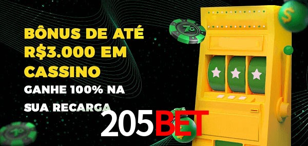 205bet melhor bônus de depósito