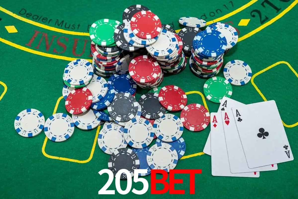 Mesa de Blackjack 205bet